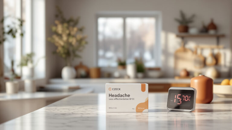 Tento běžný lék na bolest hlavy ztrácí účinnost při teplotách pod 18 °C