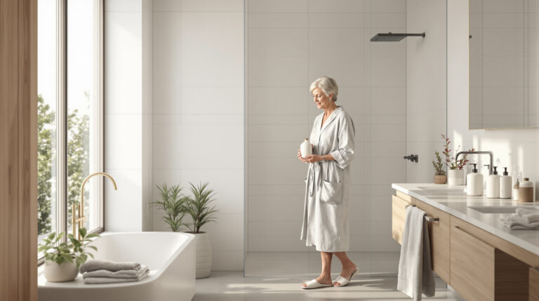 Hygiena po 65. roce života: Odborníci vysvětlují, proč každodenní sprchování může ve skutečnosti škodit