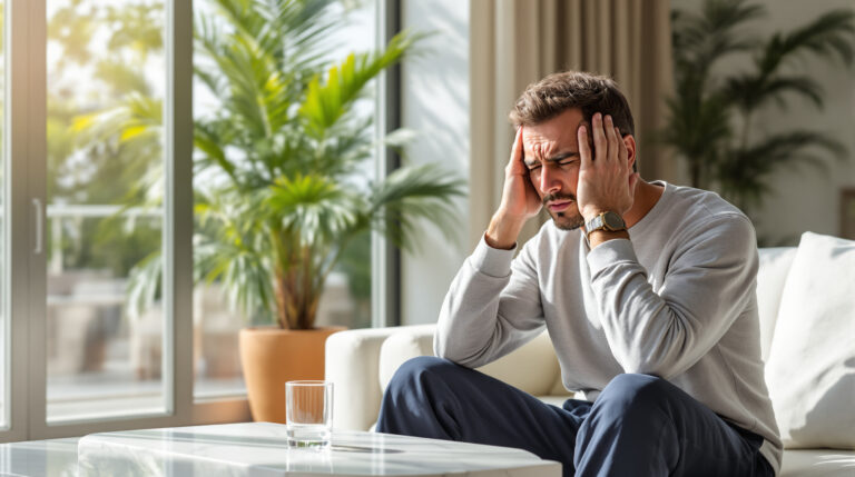 Tento typ bolesti hlavy varuje před vysokým tlakem a vyžaduje klid